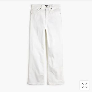 COPY - J. Crew Wide Leg White Jeans